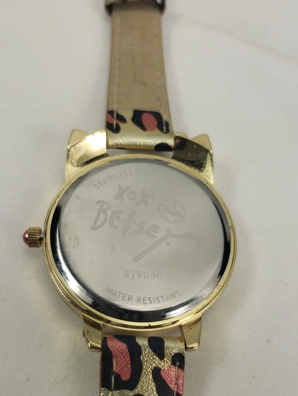 Betsey Johnson Working Cat Watch